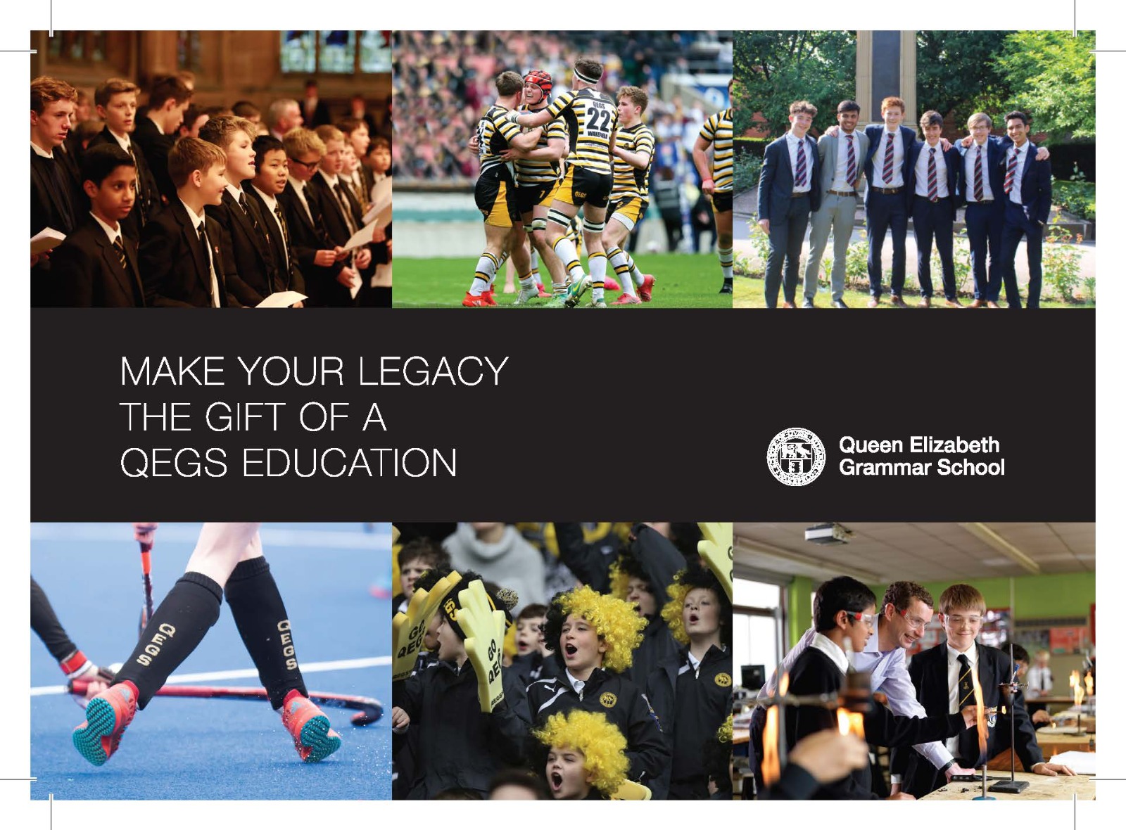 Make your Legacy the gift of a QEGS Education